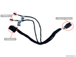 MyFord Touch Sync 2 4" to Sync 3 8" HVAC Harness