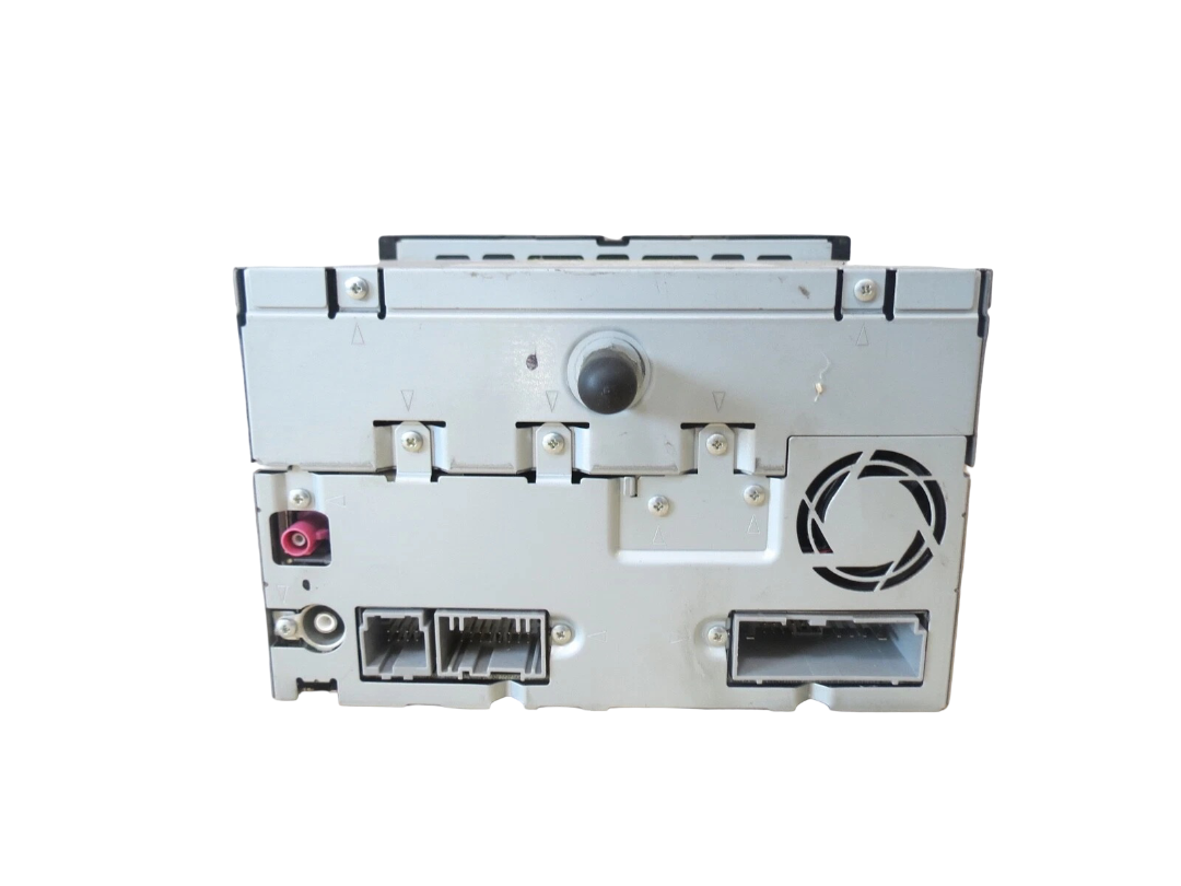 Ford 6CD GPS Navigation Radio by Pioneer - Chrome Accent Knobs