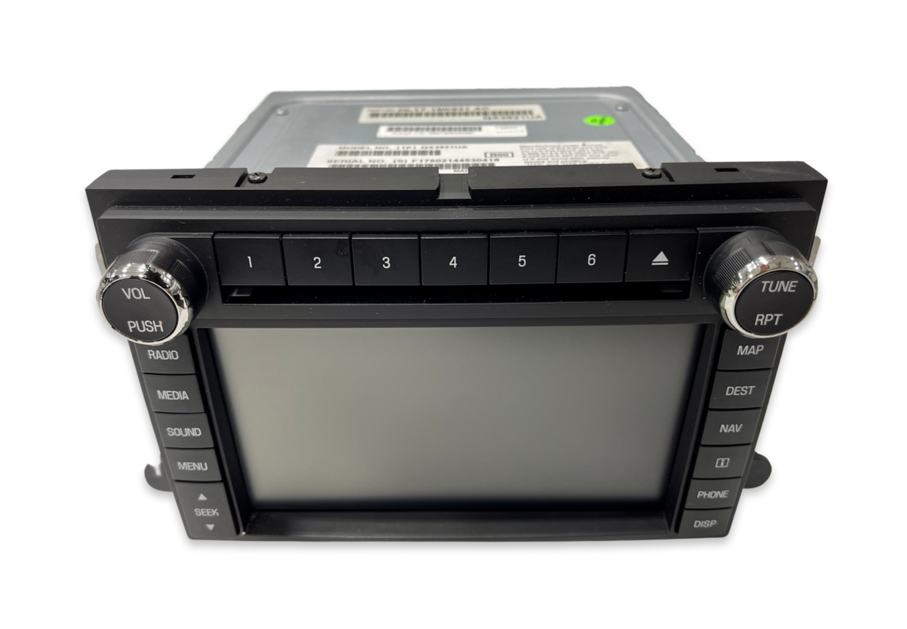 Ford Sync 1 GPS Navigation Multimedia Radio by Clarion - Blue LED Buttons