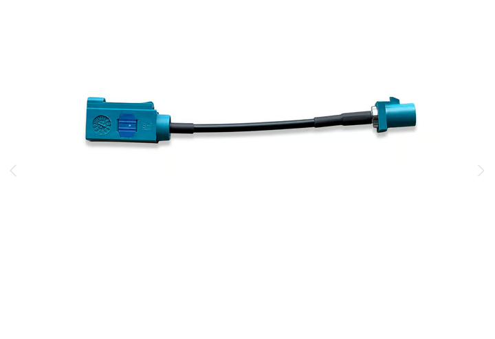 Universal Fakra Water Blue "Z" Female to Male Cable - 3 IN