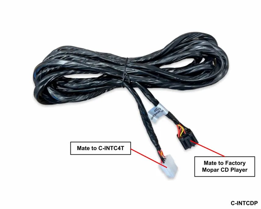 FCA Factory CD Player Interface Pairs with C-INTC4T