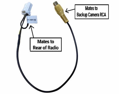 FCA Generation 1 REC Radio Backup Camera Interface