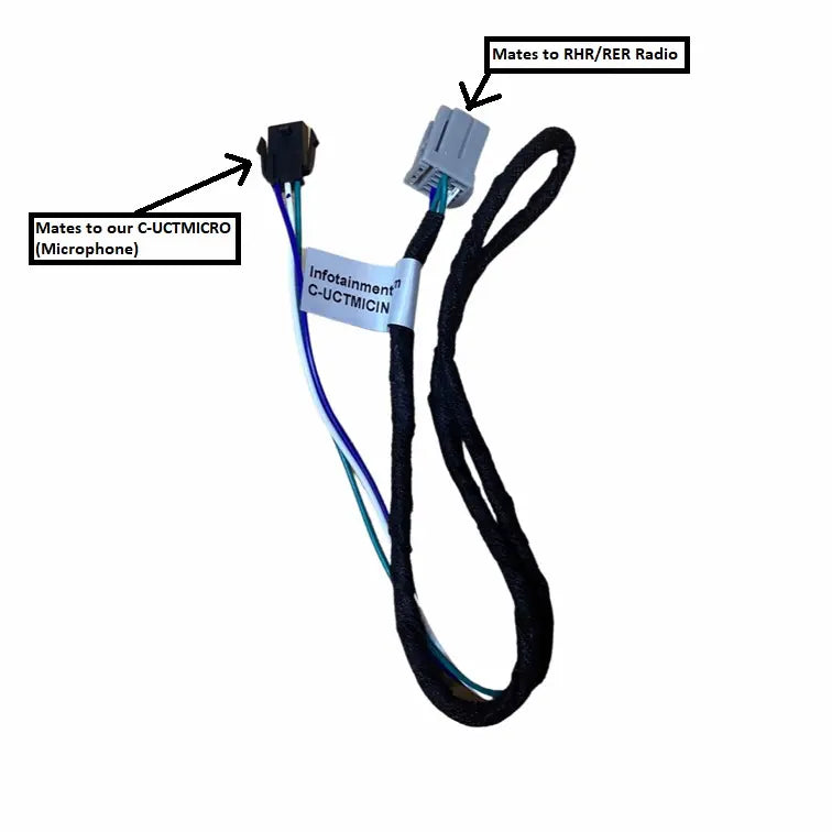 FCA UConnect Microphone Radio Interface