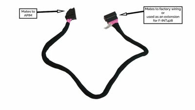 Ford APIM Extension Harness for 4-inch to 8-inch Sync Upgrades