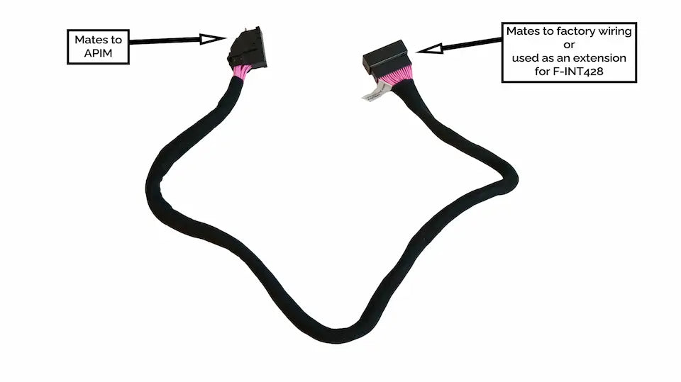 Ford APIM Extension Harness for 4-inch to 8-inch Sync Upgrades