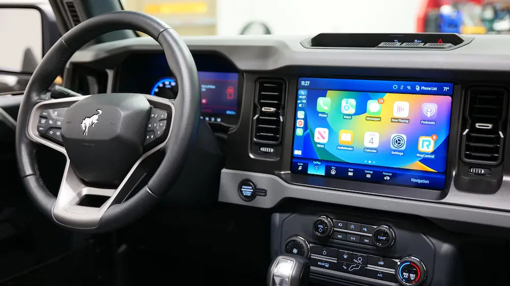Ford Bronco 12 inch Sync 4 Upgrade dash