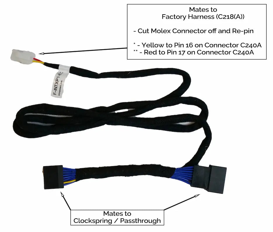 Ford ClockSpring Harness