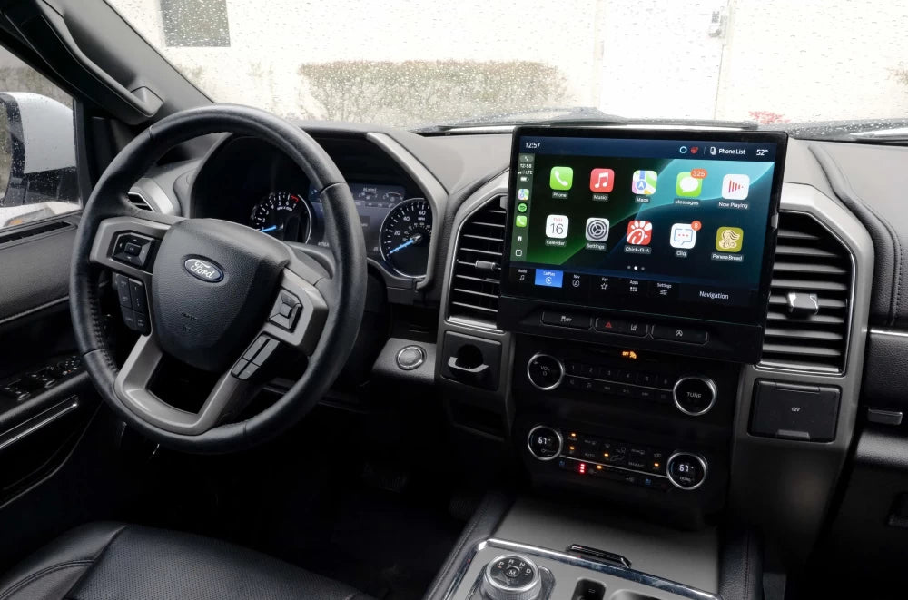 Ford Expedition 12inch Sync 4 GPS Navigation Touchscreen Retrofit Upgrade interior