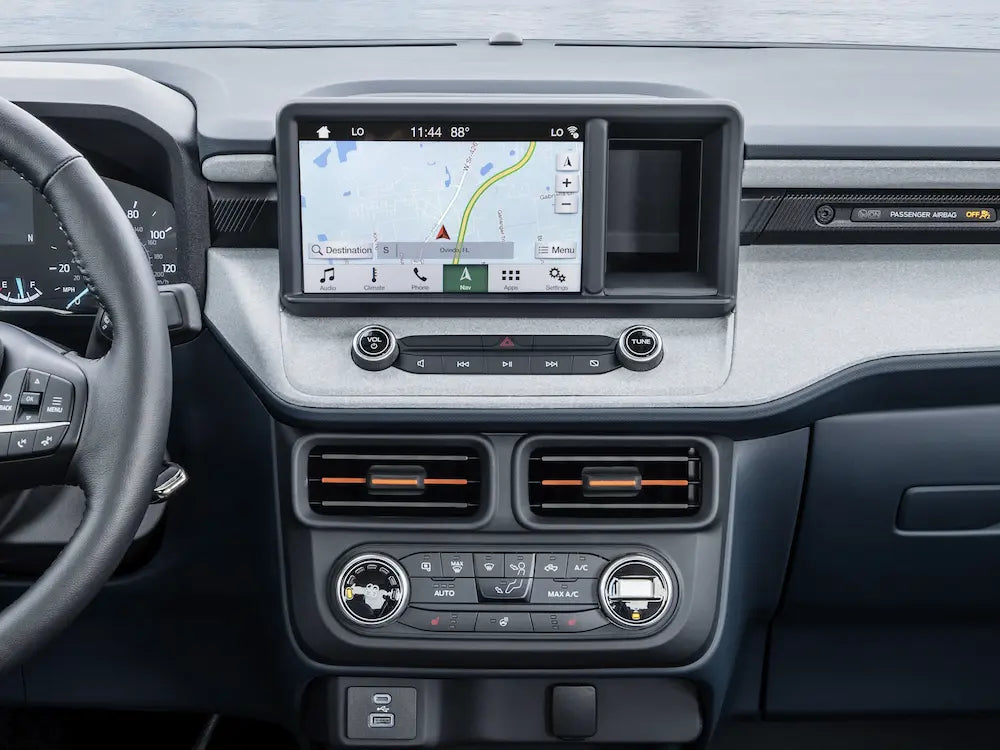 2022 Ford Maverick Sync 3 GPS Navigation Upgrade Interior View