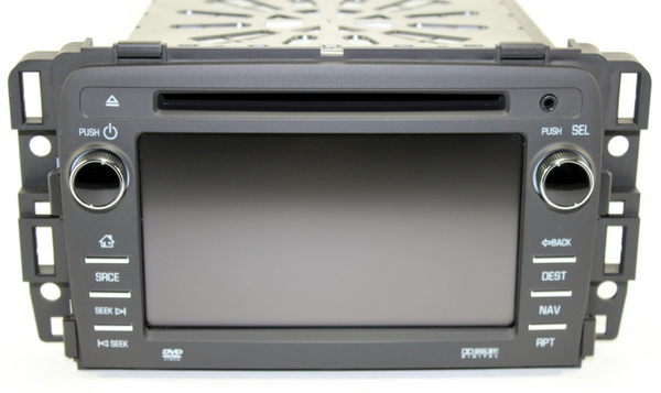 GM GPS Navigation Multimedia Radio by Delphi - Red LEDs – Infotainment.com