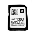2019+ GM SD Navigation Map Card