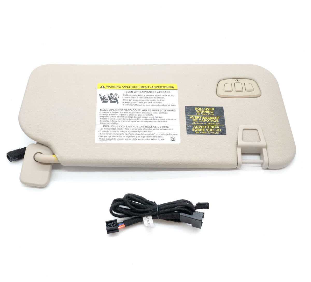 2020+ Ford Escape OEM HomeLink Universal Garage Door Opener Visor Upgrade