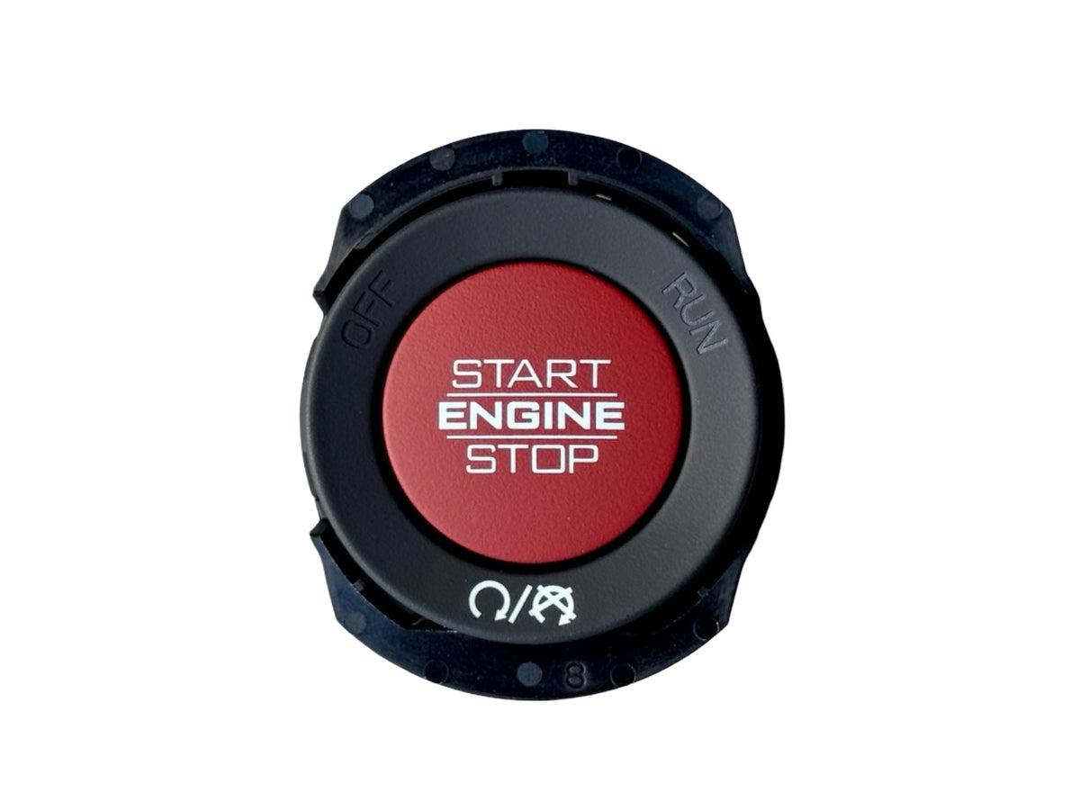 2025-2027 Ram Truck Mopar Red TRX Style Push-to-Start Button Upgrade