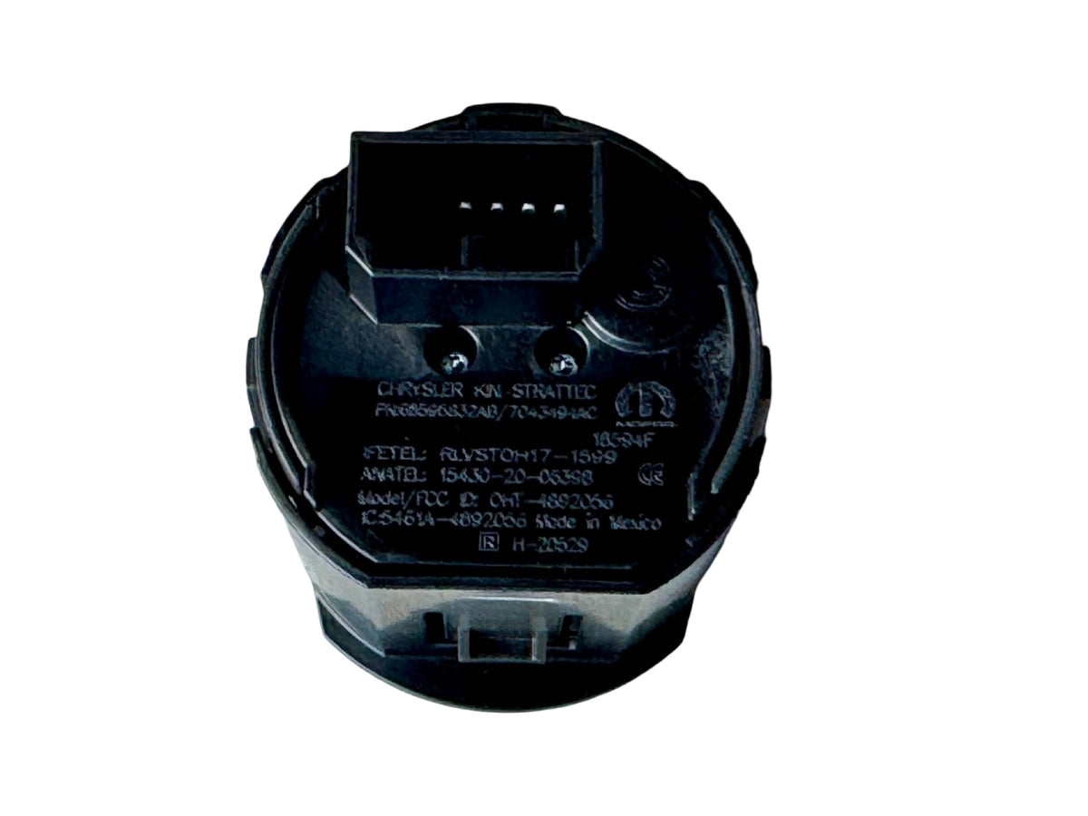 2025-2027 Ram Truck Mopar Red TRX Style Push-to-Start Button Upgrade
