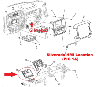 *SPECIAL ORDER BY VIN* 2016-2017 Chevrlet Silverado GMC Sierra IO3 to IO6 GPS Navigation Upgrade - Including Apple CarPlay