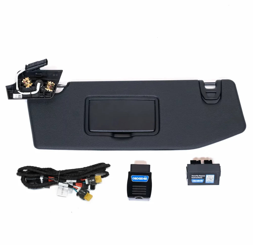 Jeep Homelink Universal Garage Door Opener gold clips upgrade