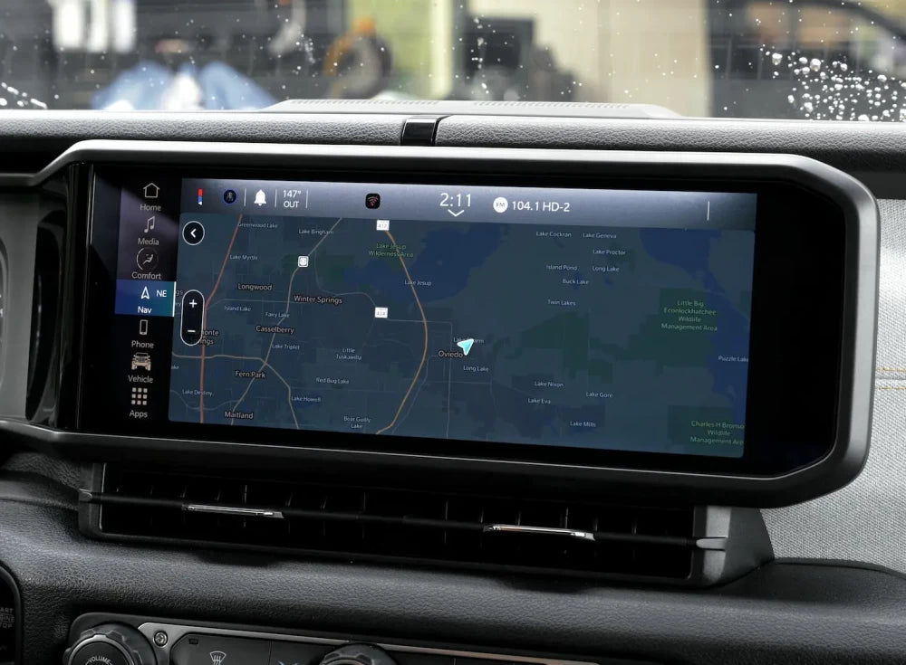 Jeep Wrangler Navigation system 12 in Navigation 2