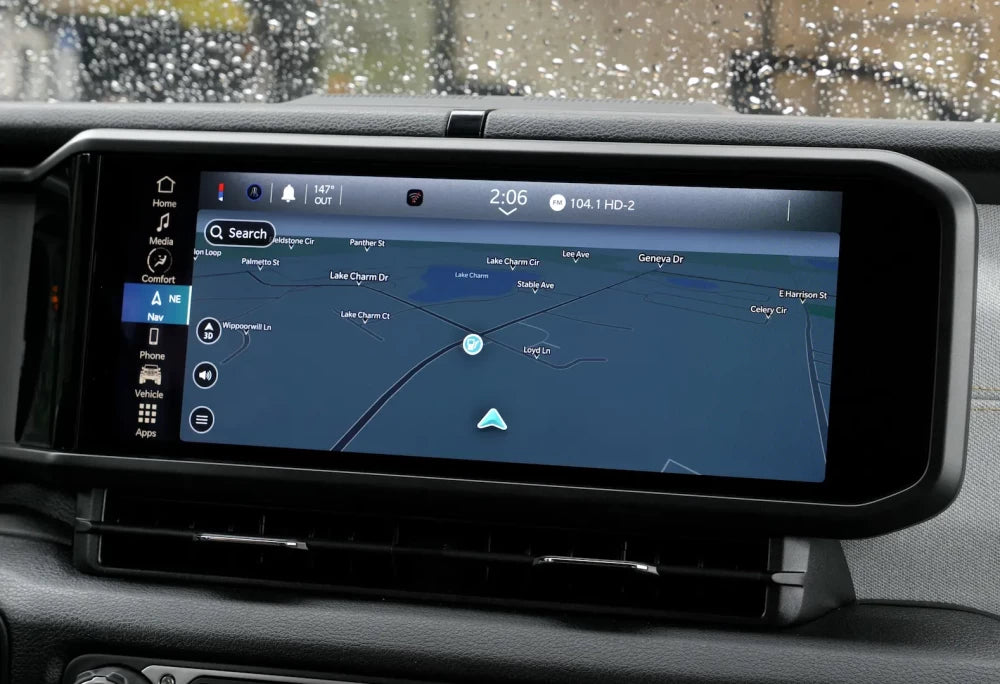 Jeep Wrangler Navigation system 12 in Navigation 4