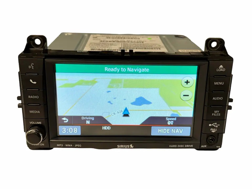 Mopar-RHB-430N-Garmin-Navigation-MyGIG-Touchscreen-Radio-High-Sp-Top-Mt-Blue-LED