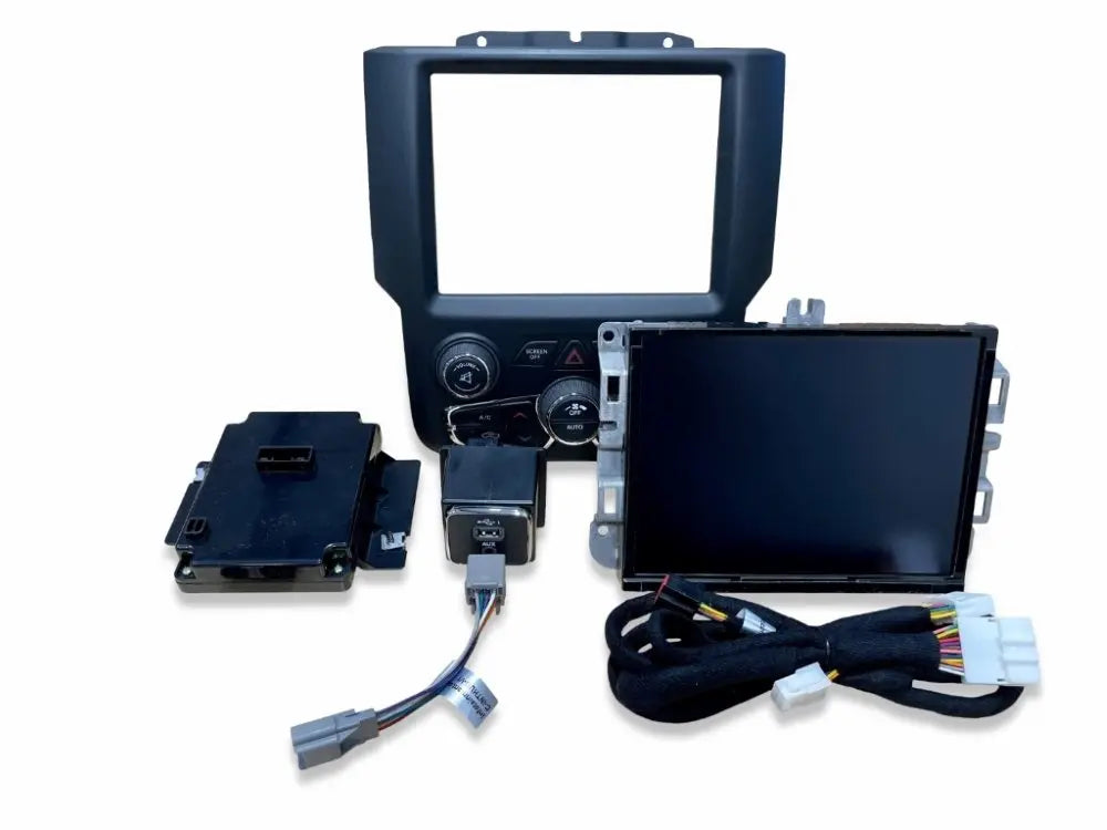 2013-2018 Ram 1500 2500 3500 8.4 4C NAV UAQ Retrofit Kit with Apple CarPlay &amp; Android Auto