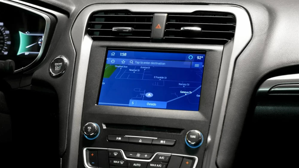 OEM 8 inch Sync 4 Ford Fusion Upgrade Navigation