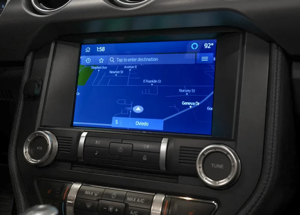 OEM 8 inch Sync 4 Ford Mustang Upgrade Navigation 2
