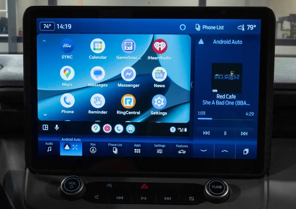 2022-2024 Ford Maverick Sync 4™ NAV 8" or 12" Touchscreen Display Retrofit with Wireless Apple CarPlay™ I Android Auto™