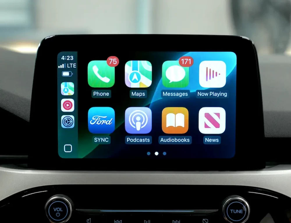 OEM Ford Escape 8-inch Sync 4 Touchscreen Upgrade Wireless Apple CarPlay &amp; Wireless Android Auto