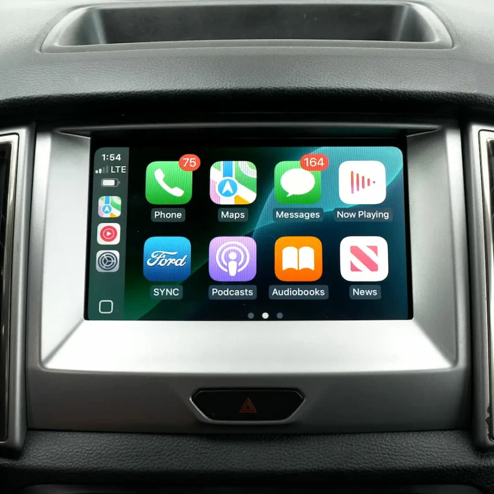 OEM Ford Ranger 8-inch Sync 4 Touchscreen Upgrade Wireless Apple CarPlay &amp; Android Auto menu