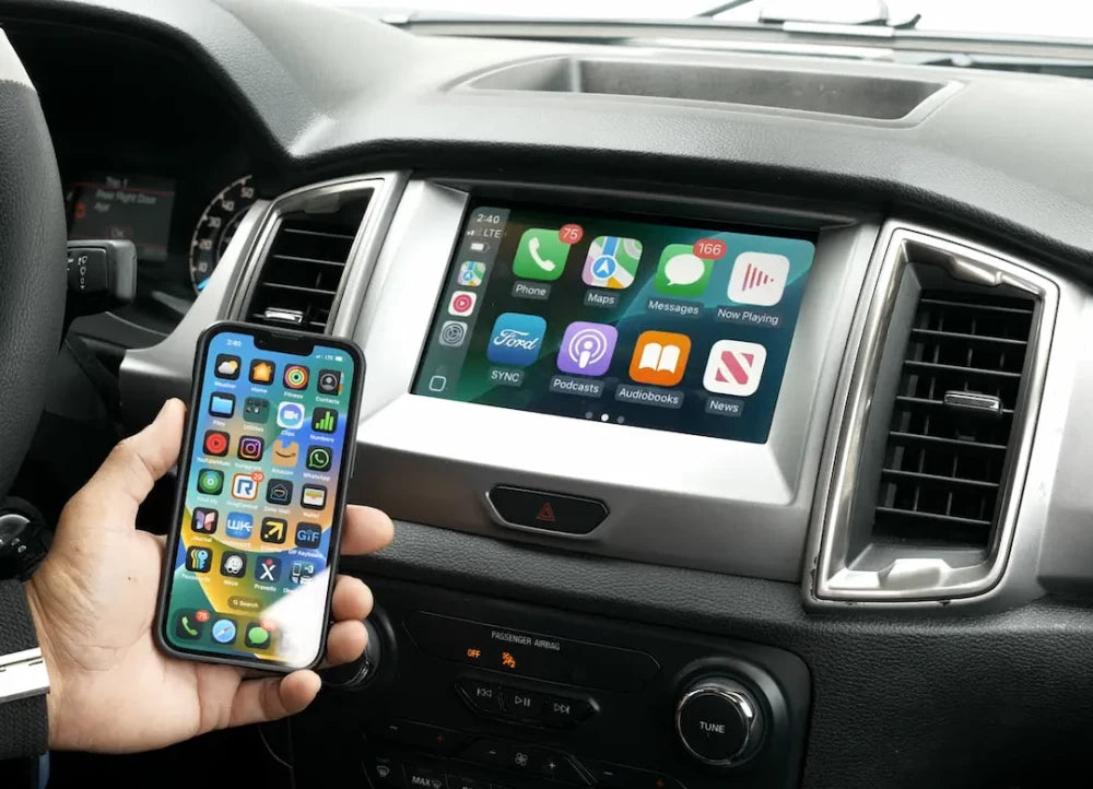 OEM Ford Ranger 8-inch Sync 4 Touchscreen Upgrade