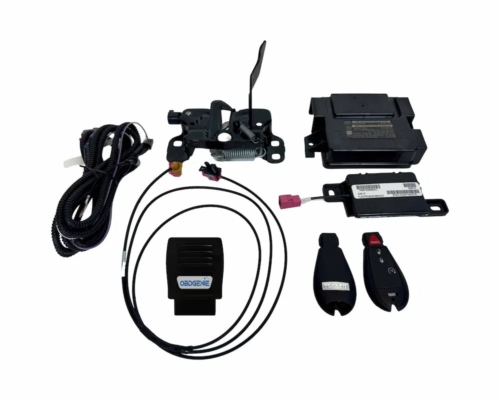 OEM Mopar Ram Remote Start Upgrade kit with DIY OBD Genie Programmer