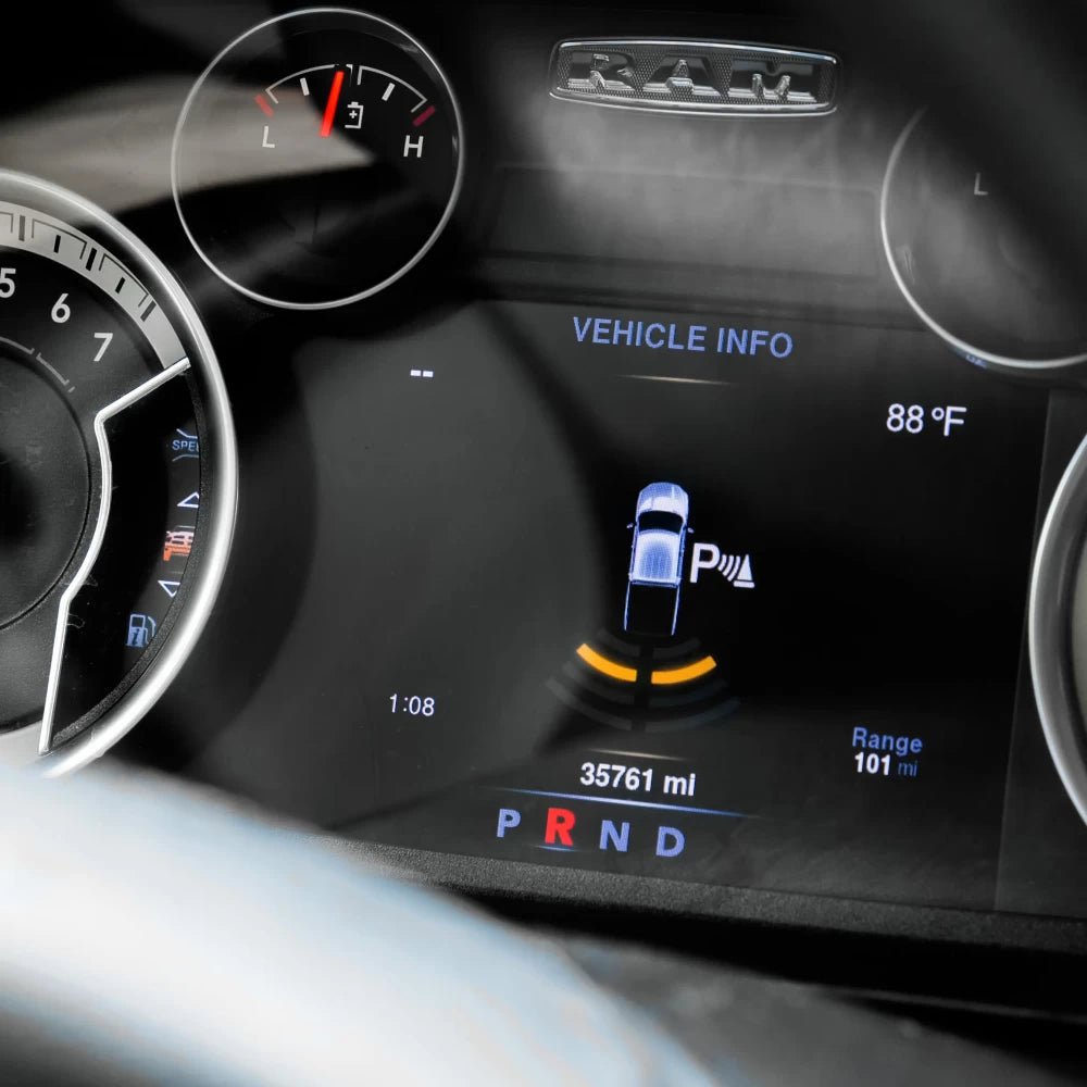 Ram Classic rear park assist