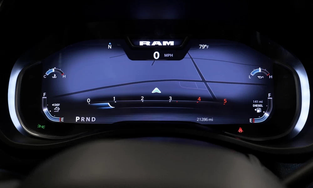 Ram HD 12inch Full Digital Cluster