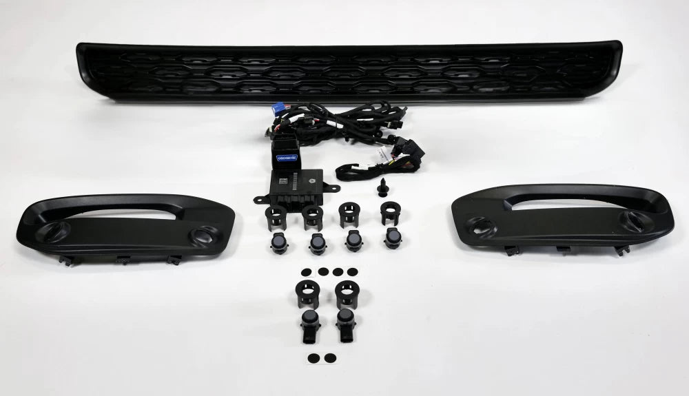 Ram HD Factory OEM ParkSense Front Park Assist LED fog light bezels