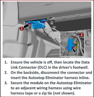 2022+ Ford Maverick & Bronco Sport Auto Engine Start-Stop ESS Disabler