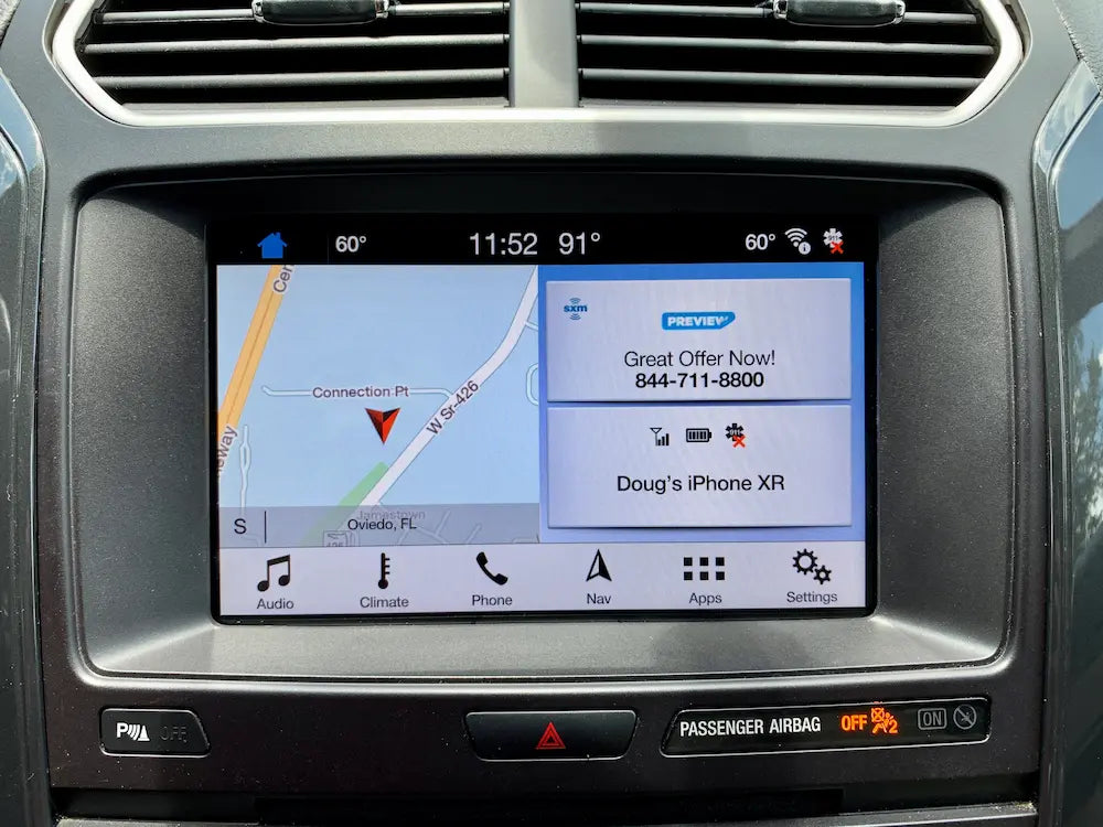 2017-2019 Ford Explorer Sync 3 GPS Navigation Upgrade