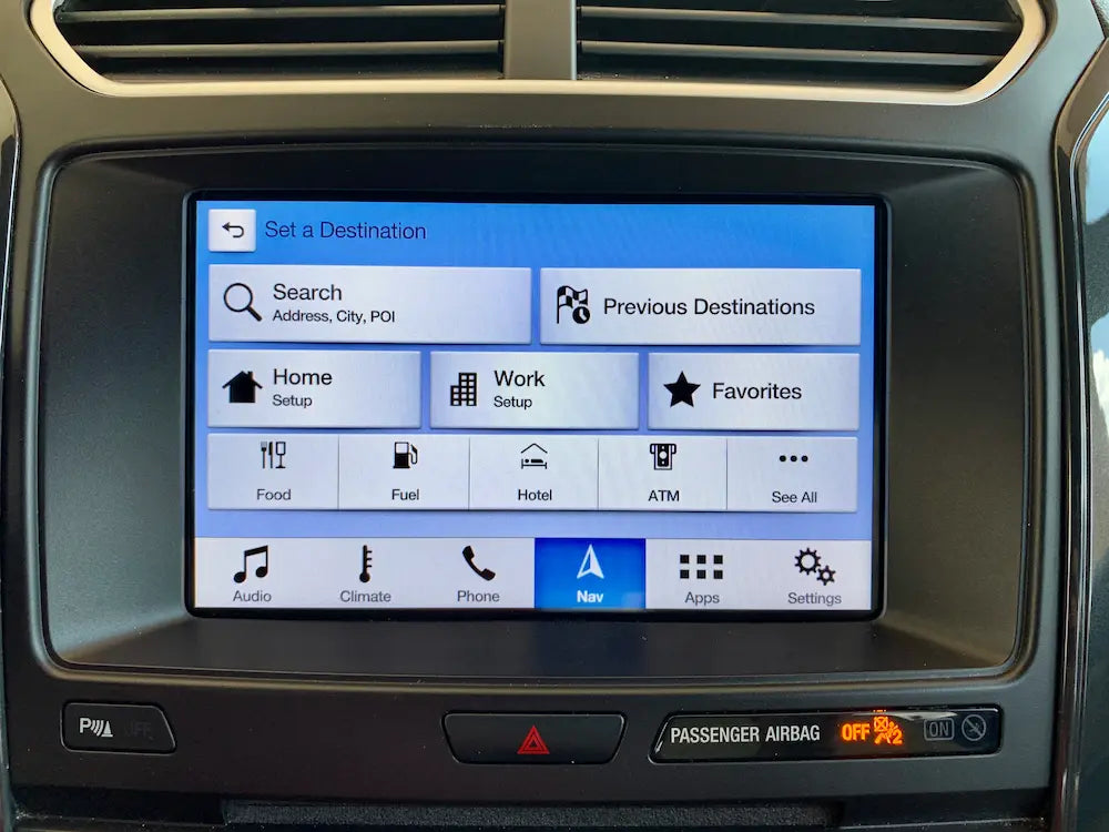 2017-2019 Ford Explorer Sync 3 GPS Navigation Upgrade