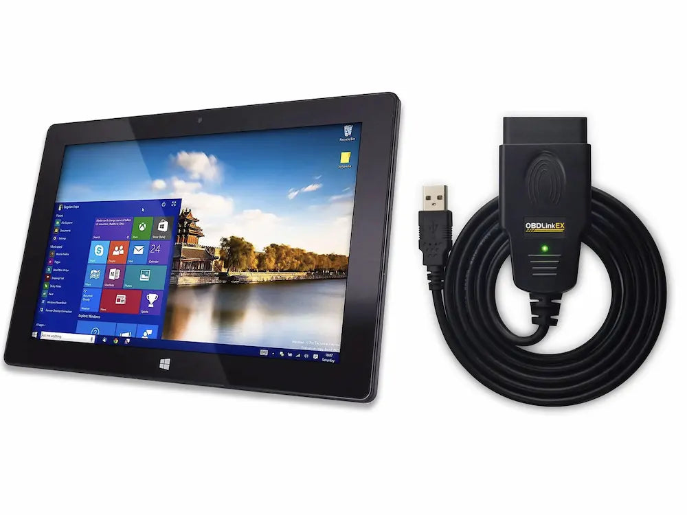 Remoted Tablet and OBD cable
