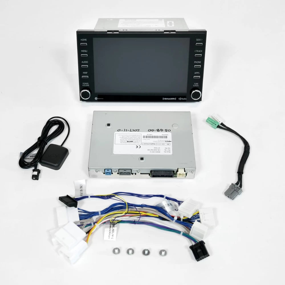 Toyota Tacoma Entune 3.0 8inch radio upgrade navigation