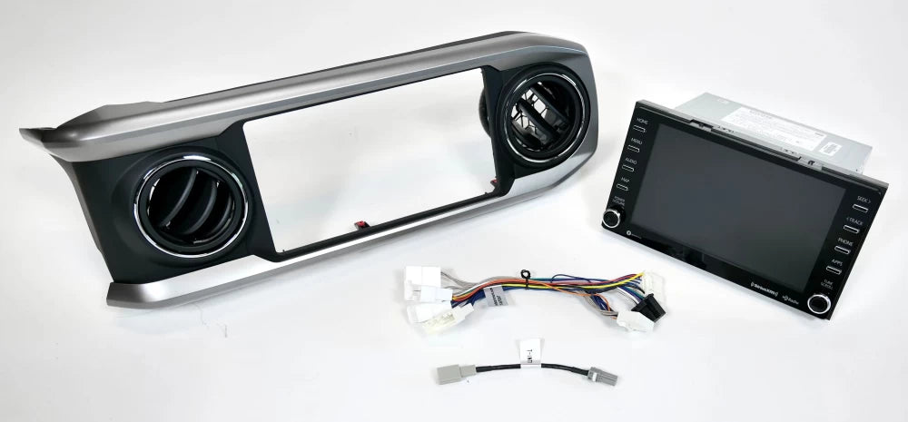 Toyota Tacoma Entune 3.0 8inch radio upgrade no navigation with bezel