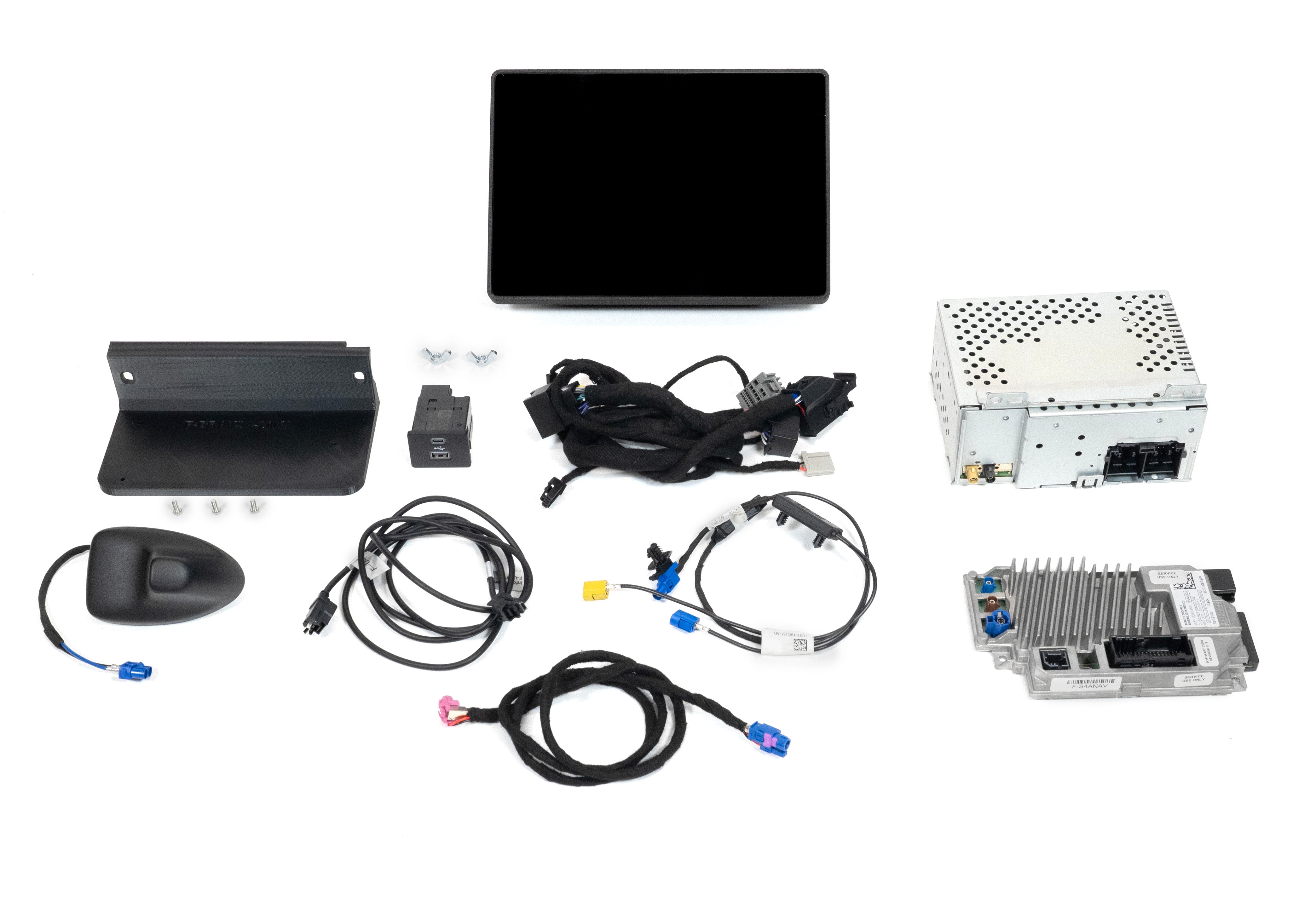 2020+ Transit Ford SYNC 4 12 inch Upgrade Kit Navigation Bundle
