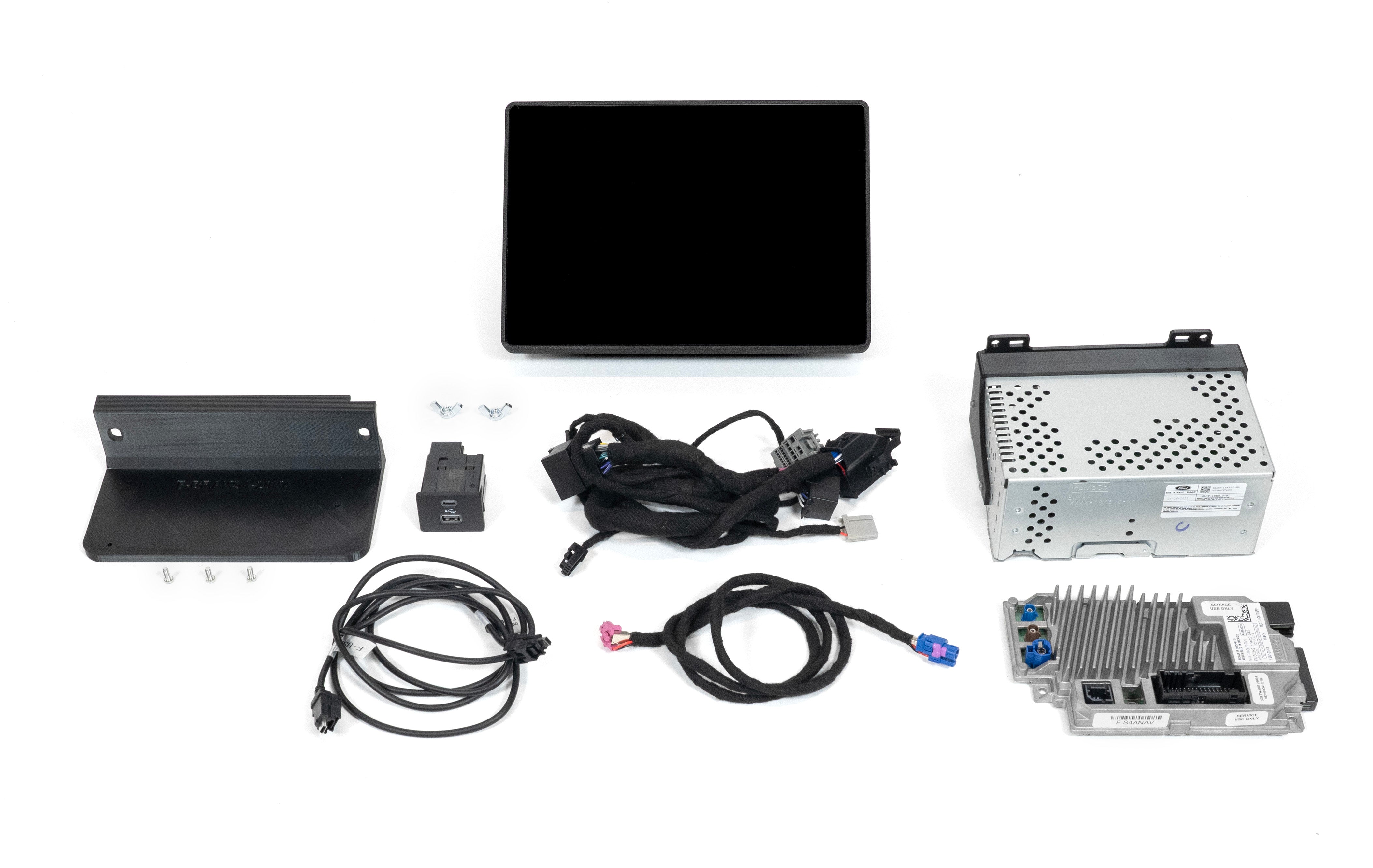 2020+ Transit Ford SYNC 4 12 inch Upgrade Kit Navigation Bundle
