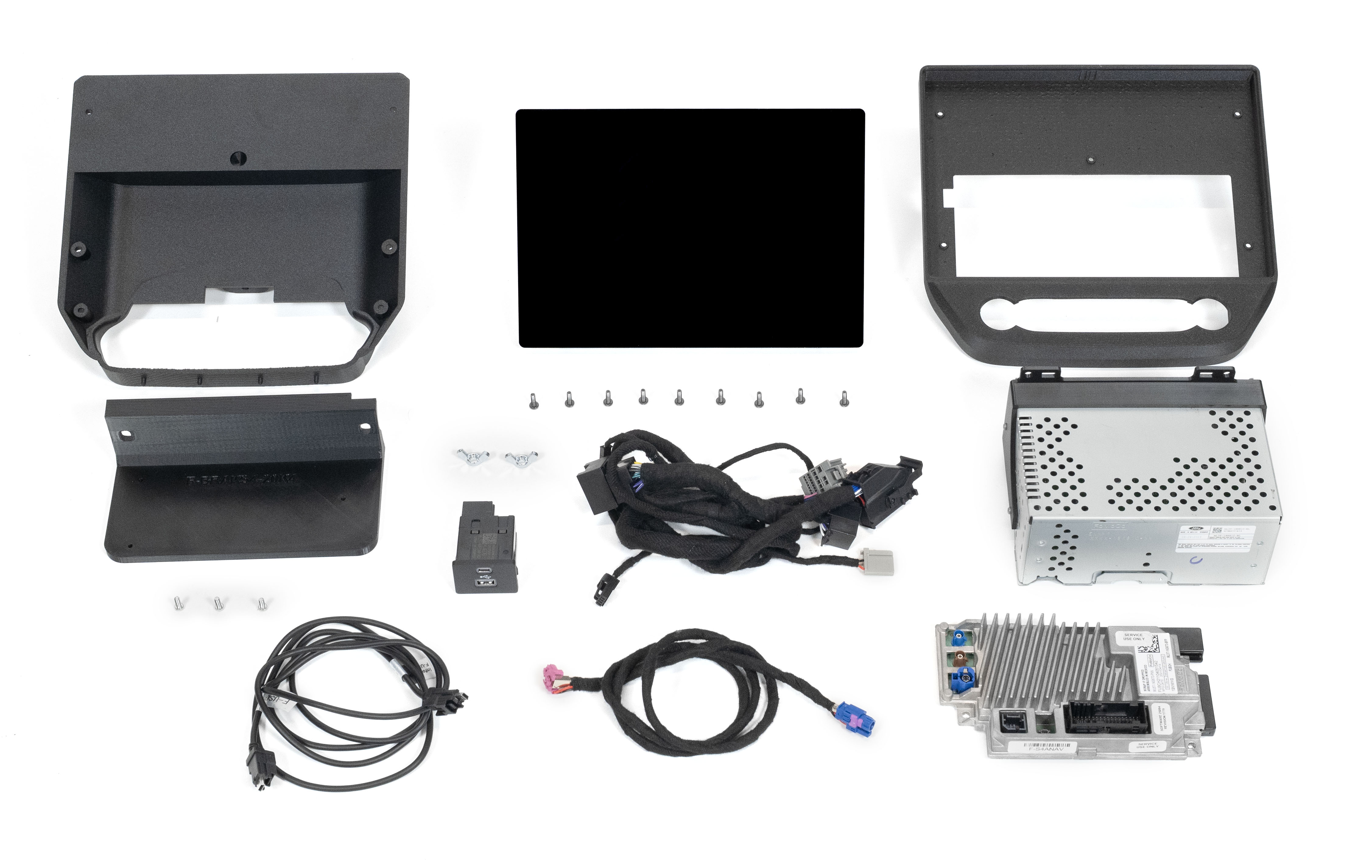 2020+ Transit Ford SYNC 4 12 inch Upgrade Kit Navigation Bundle
