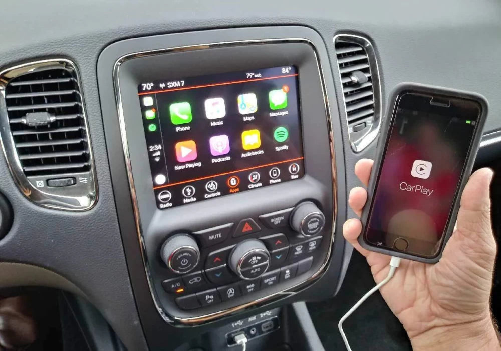 2014-2020 Dodge Durango GPS Navigation 8.4 4C NAV UAQ Radio with Apple CarPlay / Android Auto