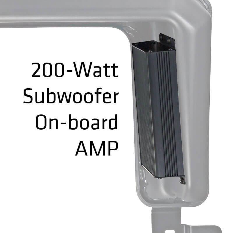 2019-2023 Chevrolet Silverado and GMC Sierra Kicker Dual Amplifier Subwoofer Audio Upgrade