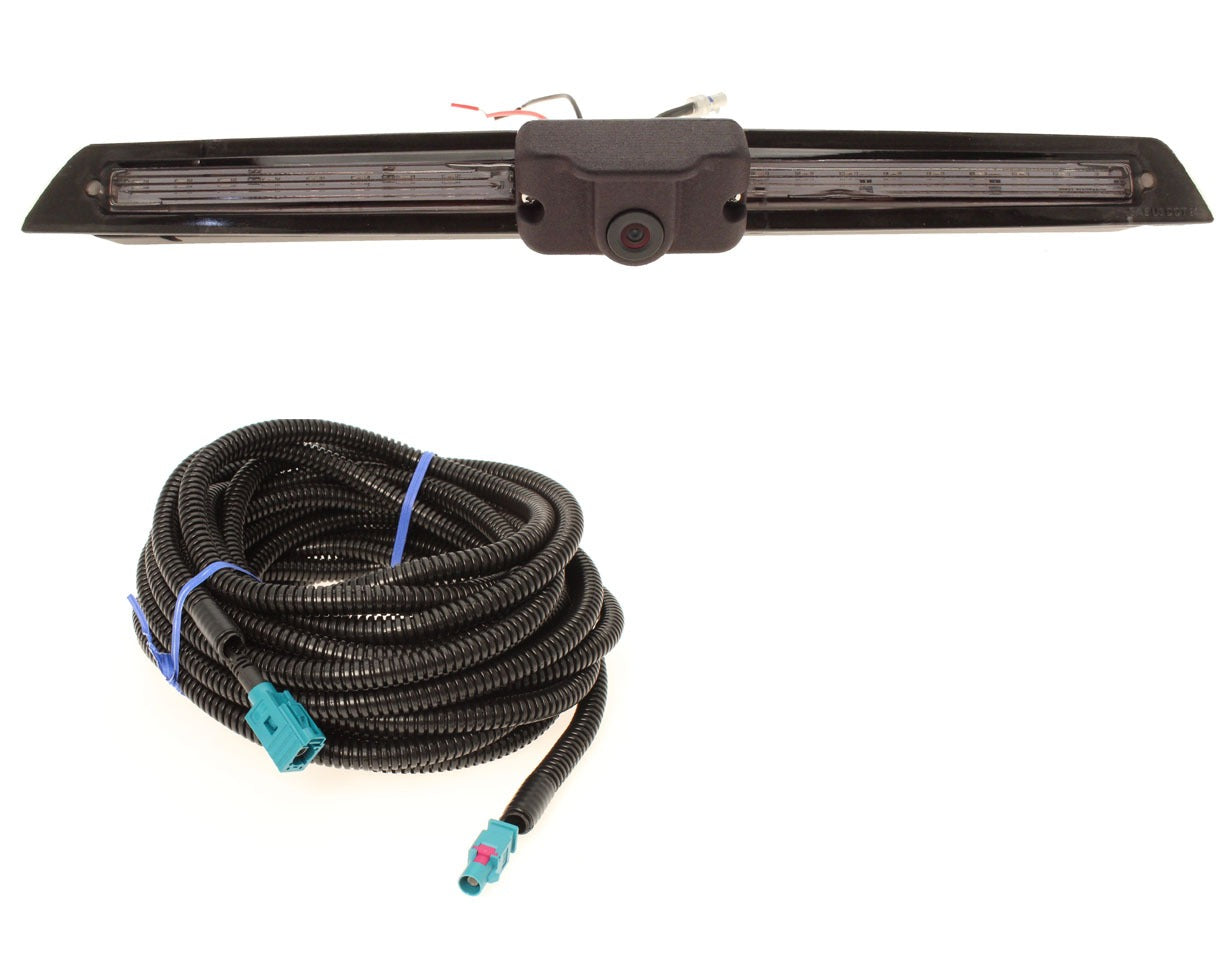 Factory digital mirror camera relocation kit for 2019-25 GM Trucks w/ LEER topper-Camera in Light