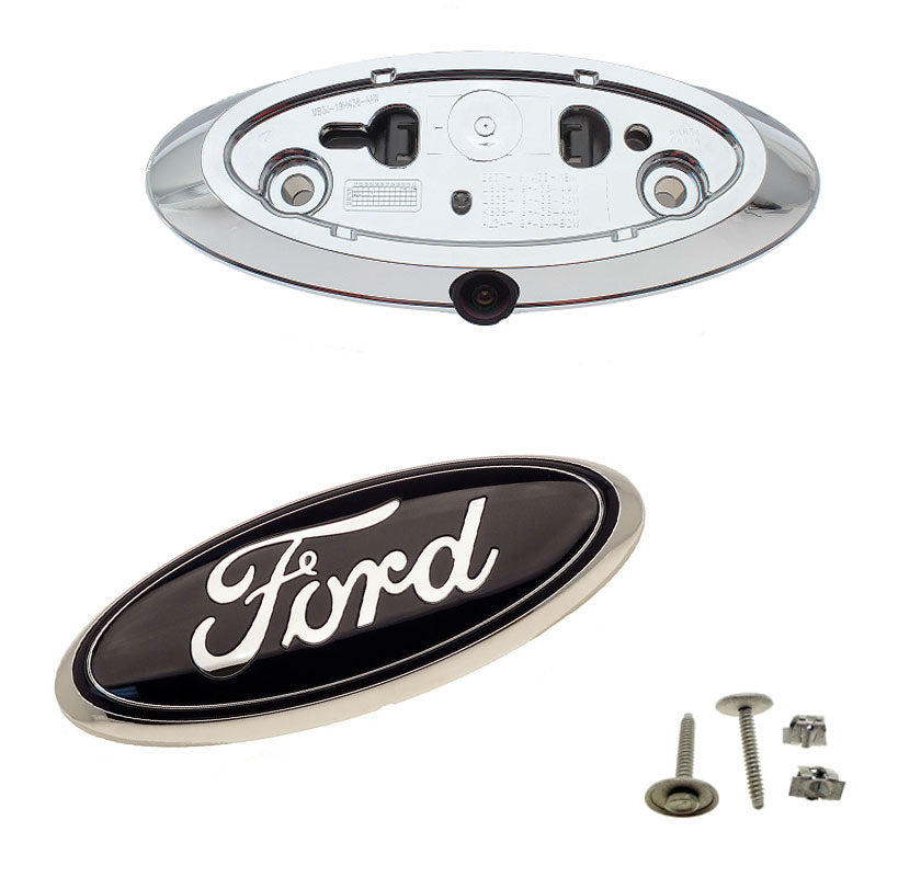 Plug &amp; Play Replacement Emblem Camera For 2009-16 Super Duty-Emblem and Housing included