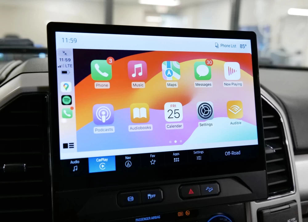 f150 12 inch screen upgrade F-250 - F-350 Expedition Apple CarPlay Android Auto