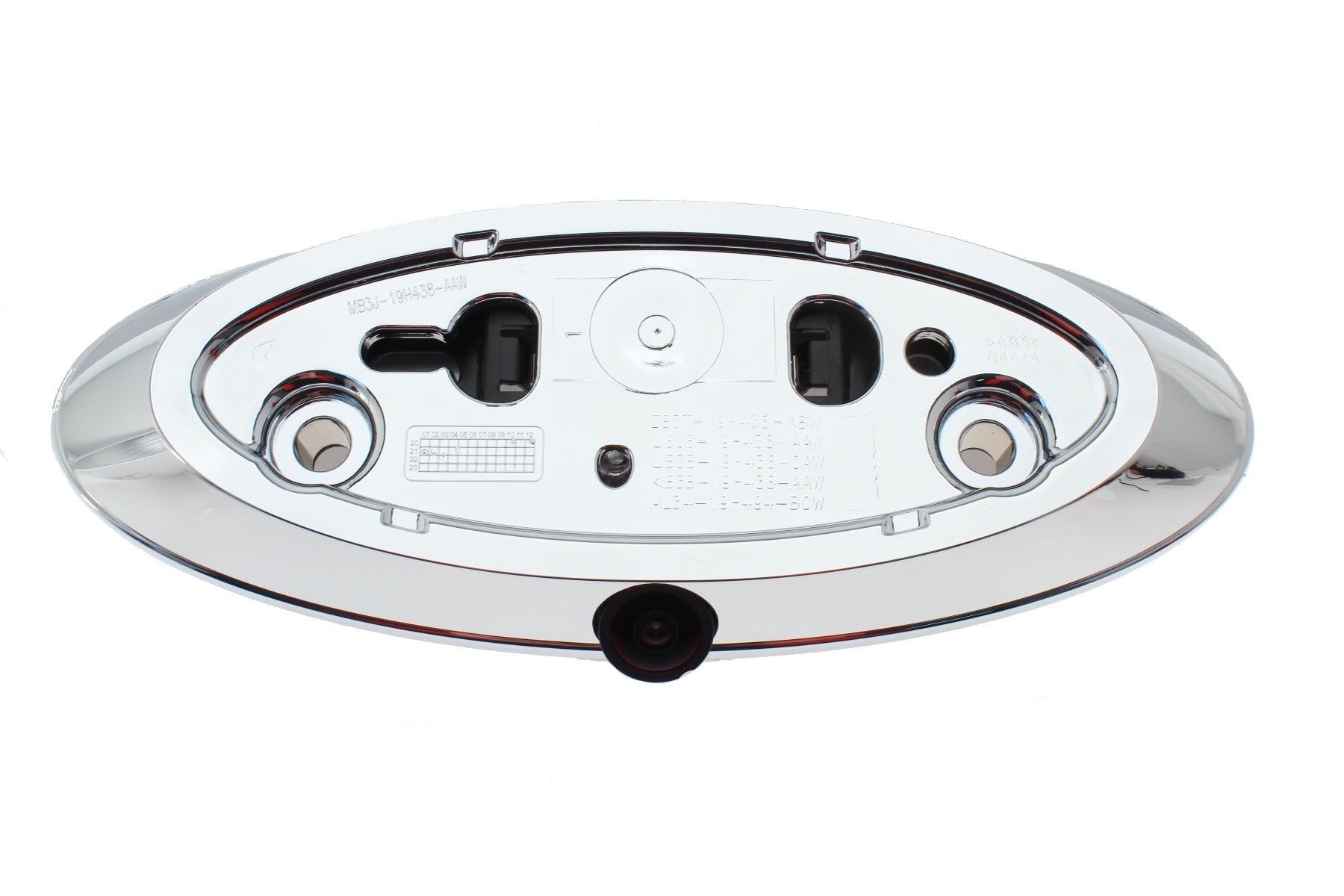 Plug &amp; Play Replacement Camera Kit Compatible with 2008-2014 F150, Includes housing and emblem