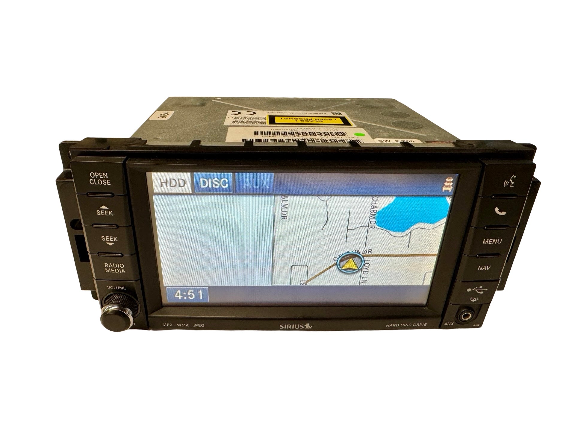 Mopar RHR 730N Navigation MyGIG Touchscreen Radio - Low Sp